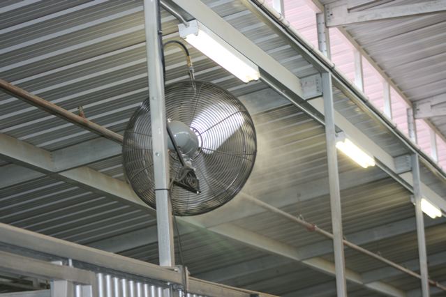 misting fans