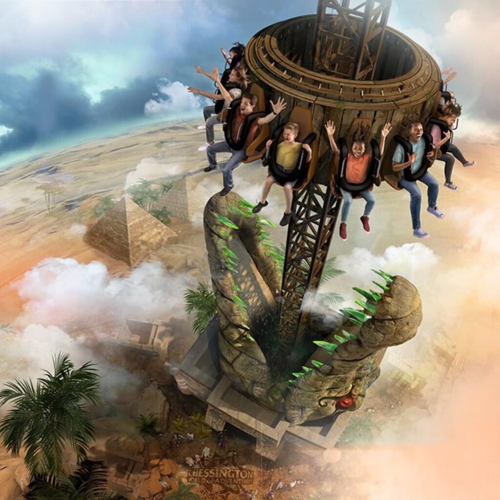 special fog effects used at chessington world of adventures to create suspense